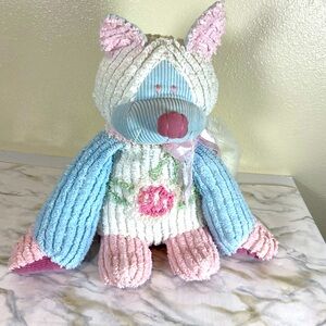 Chenille Adorable Plush Cat Brand CWC. Stuffed Animal Size 14” ,Cuddly Kitty.